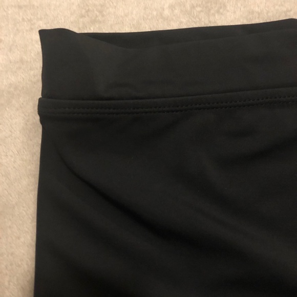 Black Tropical Escape Swim Boyshort, Size 18 - Picture 3 of 12